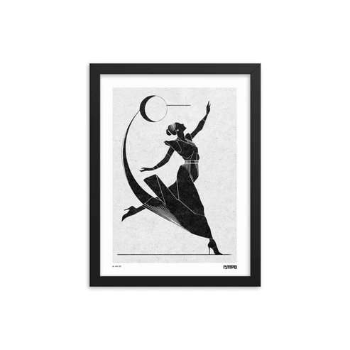la vie 02 framed print
